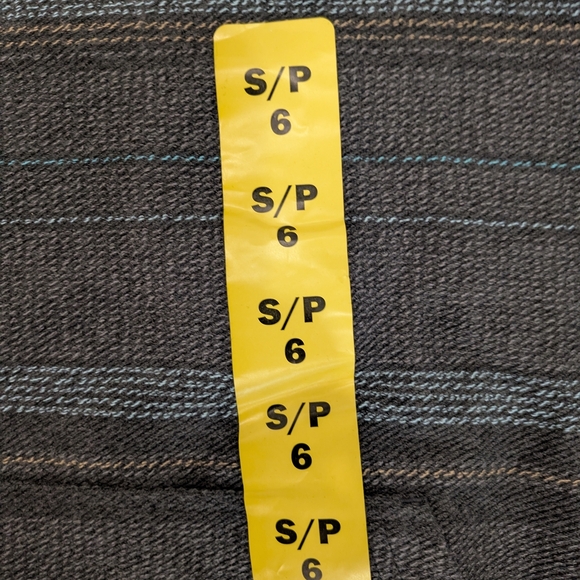 O'Neill Gray and Blue Striped Kids Hoodie - Picture 3 of 6